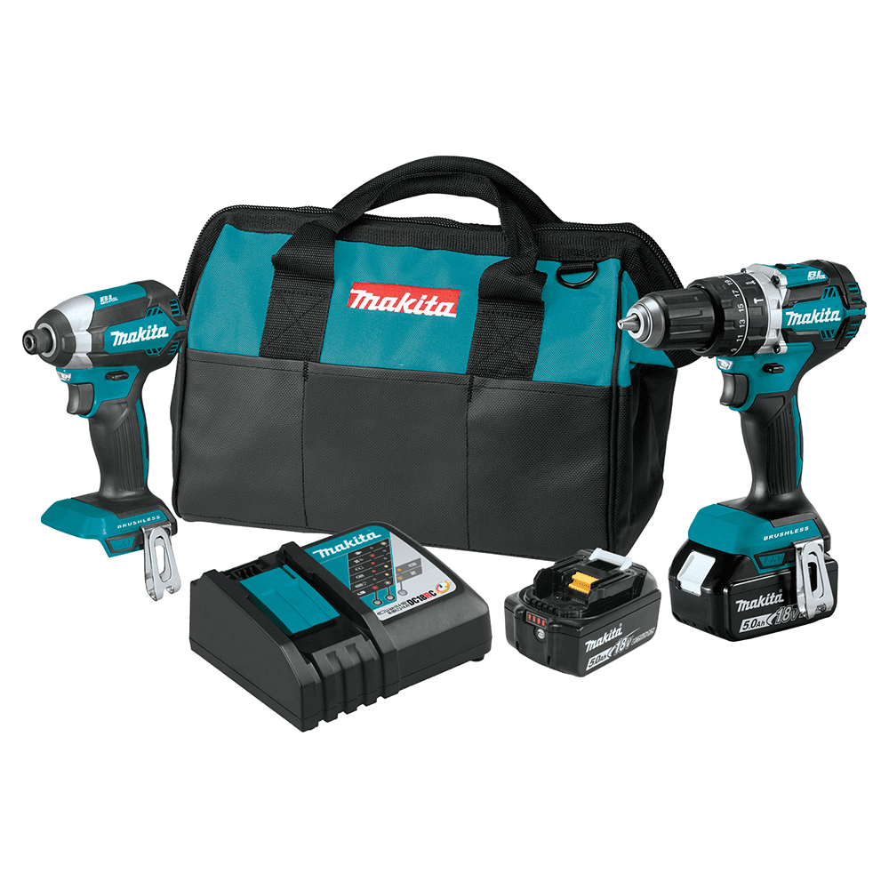 XT269T 18V LXT Lithium-Ion Brushless Cordless 2-Piece Combo Kit (5.0Ah)