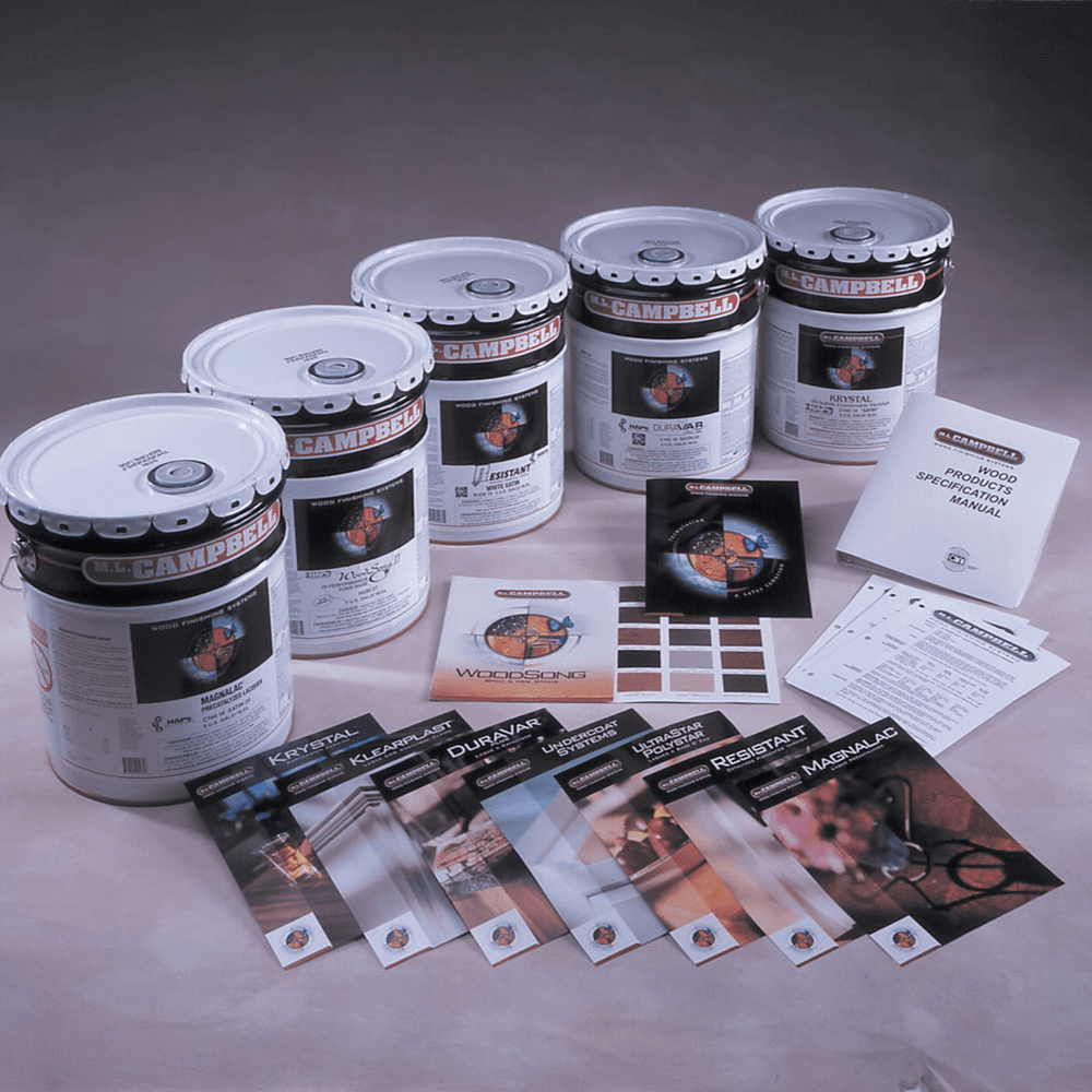 MagnaMax™ 550 VOC Pre-Catalyst Clear Lacquer, Satin, 5 Gallon Pail