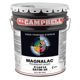Magnalac® Pre-Catalyzed Clear Lacquer, Satin, 5 Gallon