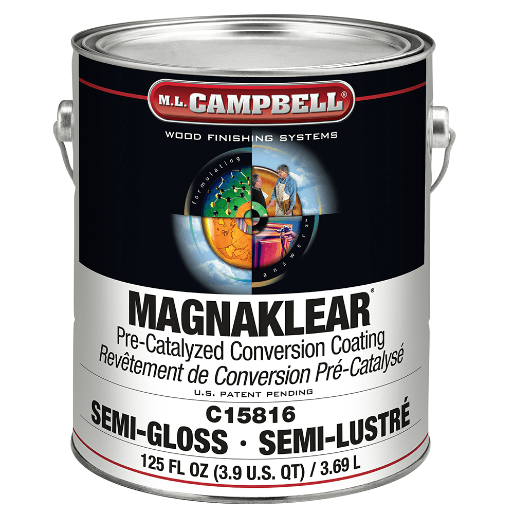 MagnaKlear Pre-Catalyzed Clear Conversion Coating, Semi-Gloss, 1 Gallon
