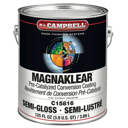 MagnaKlear Pre-Catalyzed Clear Conversion Coating, Semi-Gloss, 1 Gallon