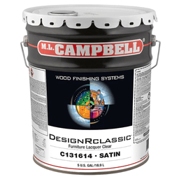 DesignRclassic® Furniture Clear Lacquer, Satin, 5 Gallon