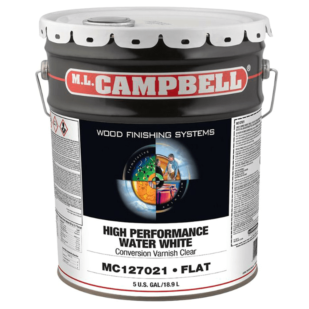 High Performance WW Clear Conversion Varnish, Flat, 5 Gallon