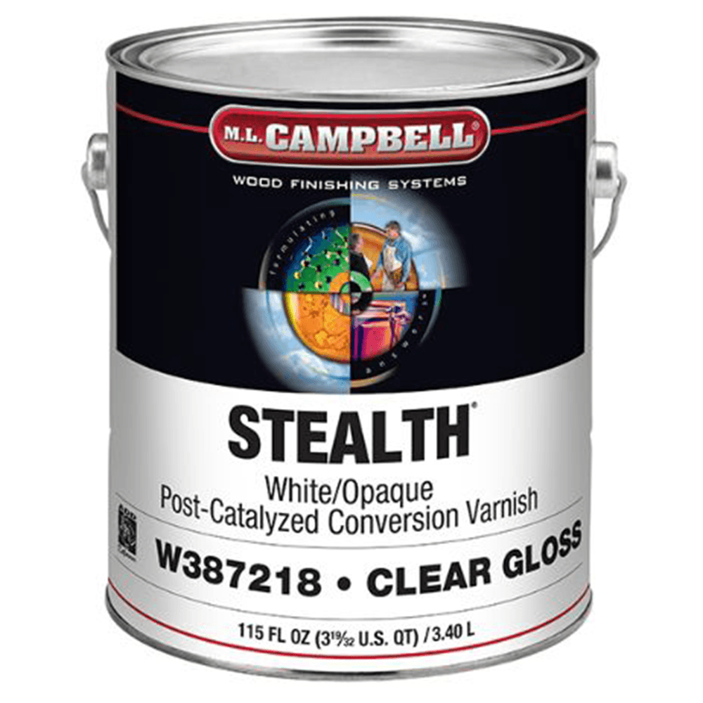 Stealth® Clear Base-Conversion Varnish, Gloss, 1 Gallon