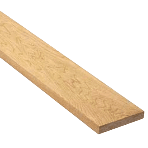 24" x 4" 3/4" Solid Maple Backsplash