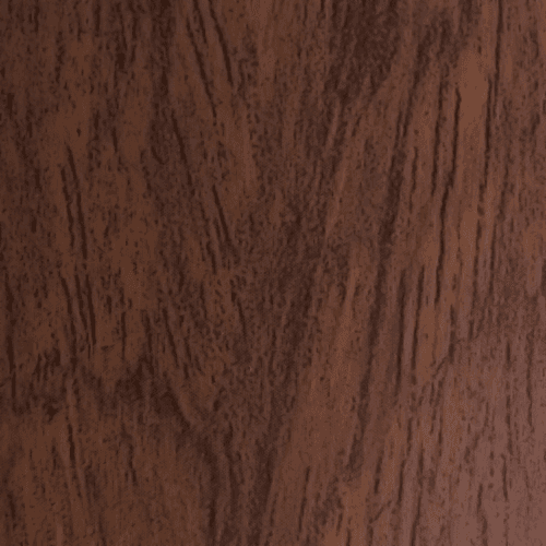 1/2" Peel/Stick Cover Cap, Rosewood Oak, PVC, Box of 1120