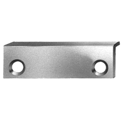 2001 Formed Strike Plate for Locks, Bright Nickel