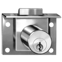 8131 Pin Tumbler Door Lock, Satin Brass, Keyed to KA915 Key