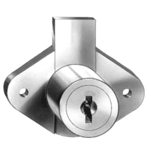 8803 Disc Tumbler Drawer Lock, Bright Brass, Keyed to C415A Key