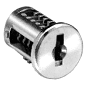 8850 RemovaCore™ Lock Plug, Bright Nickel, Master Keyed/Key Different