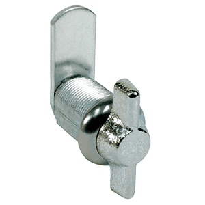 Fort Cylinder Cam Lock, Bright Nickel, Keyless