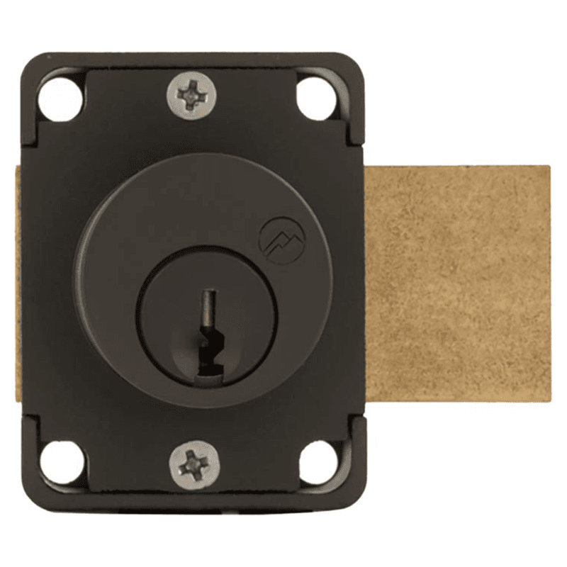 N Series Pin Tumbler Deadbolt Door Lock, Oil Rubbed Bronze, Keyed to KA101 Key, 7/8" Cylinder Length