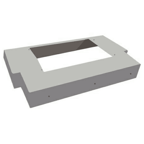40-7/16" Silver-Metallic Arched T-Shaped Liner for SUT90870M