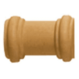 1.81" x 3" Split Spindle Cap, Oak