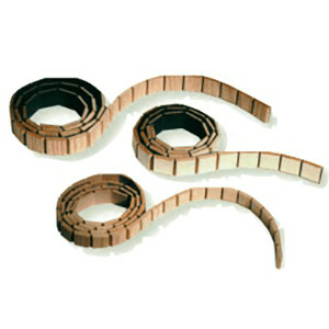 47" x 3/4" Flexible Dentil Moulding, Red Oak (35/box)