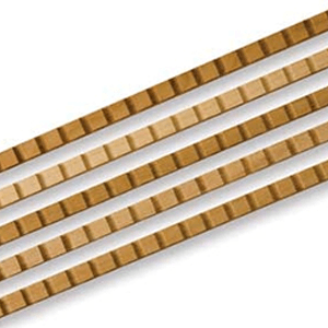 48" x 3/4" Dentil Moulding Hickory