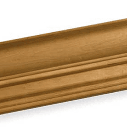96" x 4-3/32" Crown Moulding Maple