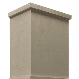 30" Modern Tapered Hood Chimney, Alder