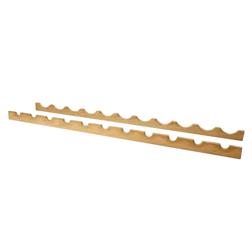 48" Eleven Bottle Rack, Maple