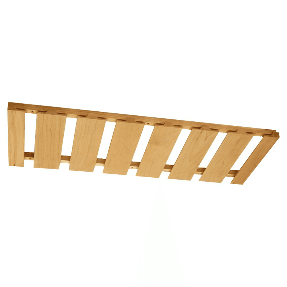 8" 4-Slot Stemware Rack, Maple