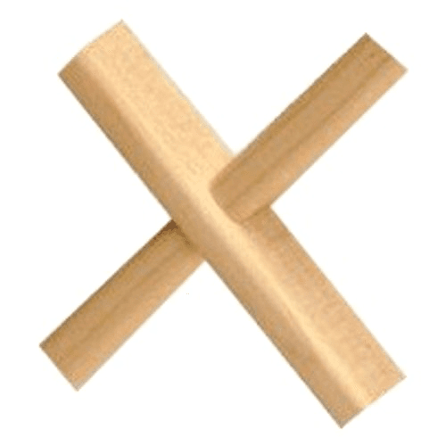 30" Wine Rack Lattice Panel, Hickory