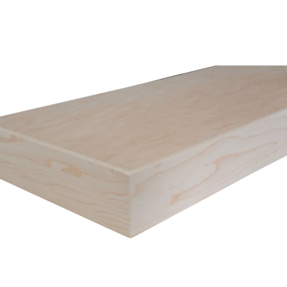 2-1/2" x 10" x 30" Floating Shelf, Maple Finish
