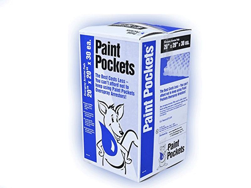 20" x 20" Paint Pocket, White (30 Box)