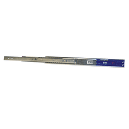 PRO200 Drawer Slide with 90lb Capacity, Full Extension, Side-Mount, Soft-Closing, Zinc, 14