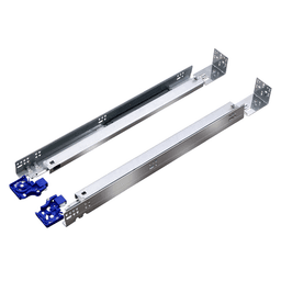 21" PRO500 Undermount Drawer Slide for 5/8" Material, 75lb Capacity Full Extension Soft-Closing with Locking Devices and Rear Brackets