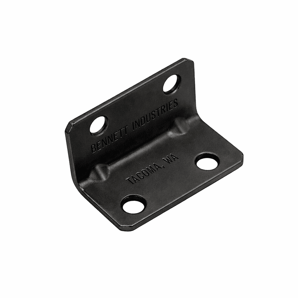 PRO .95″ x .95″ x 1.75″ long 4 Hole Corner Brace, Black