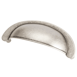 3" Classic Cup Pull, Weathered Nickel