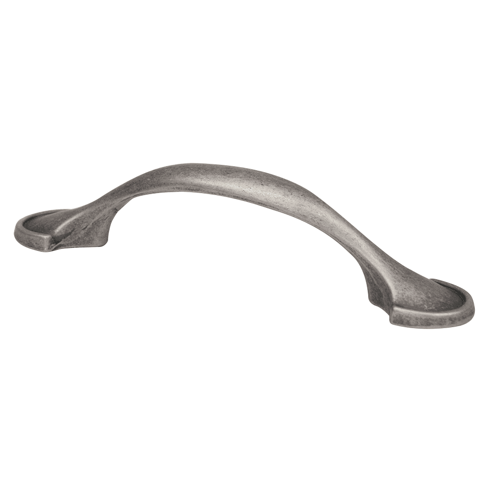 3" Classic Handle Pull, Weathered Nickel, 4-5/8" Length
