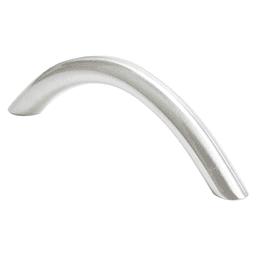 96mm Commercial Arch Pull, Satin Nickel, 4-1/2" Length