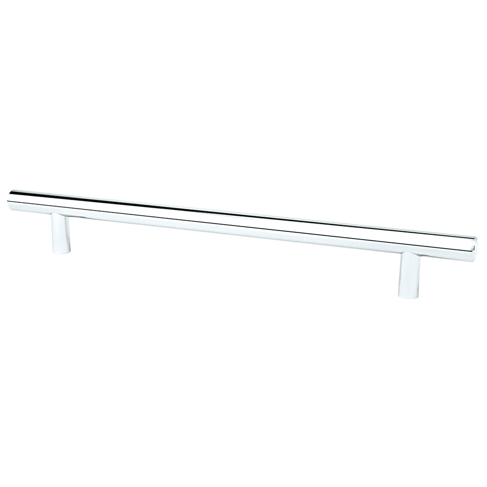 7-9/16" Commercial T-Bar Pull, Polished Chrome