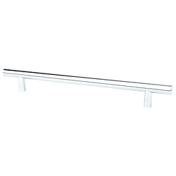 7-9/16" Commercial T-Bar Pull, Polished Chrome