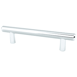 96mm Commercial T-Bar Pull, Polished Chrome
