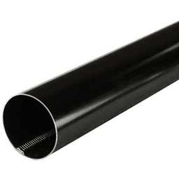PRO 1-5/16" Diameter 96" Long 14 Ga Aluminum Round Closet Rod, Matte Black Finish