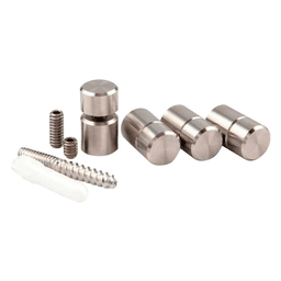1/2" Diameter x 1/2" Long Standoff Kit, Stainless Steel