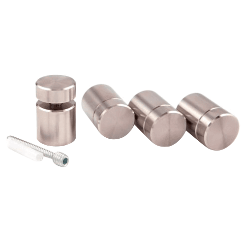 1" Diameter x 1" Long Standoff Kit, Stainless Steel