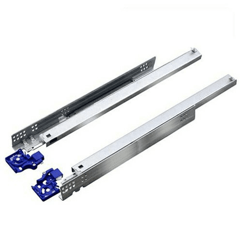 18" PRO 500 Undermount Drawer Slide, 75lb Capacity Full Extension Soft-Closing