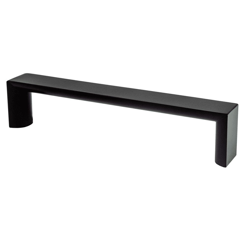 128mm Mod Bar Pull, Matte Black, 5-11/16" Length