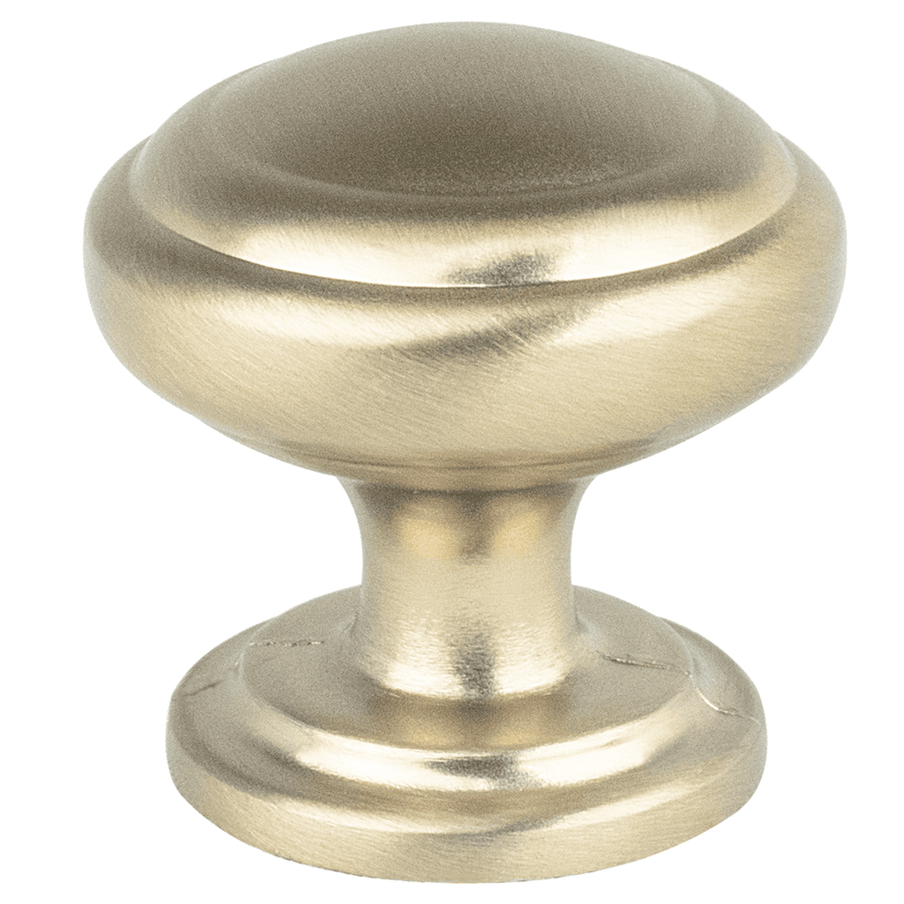 1-1/4" Preferred Round Knob, Satin Champagne