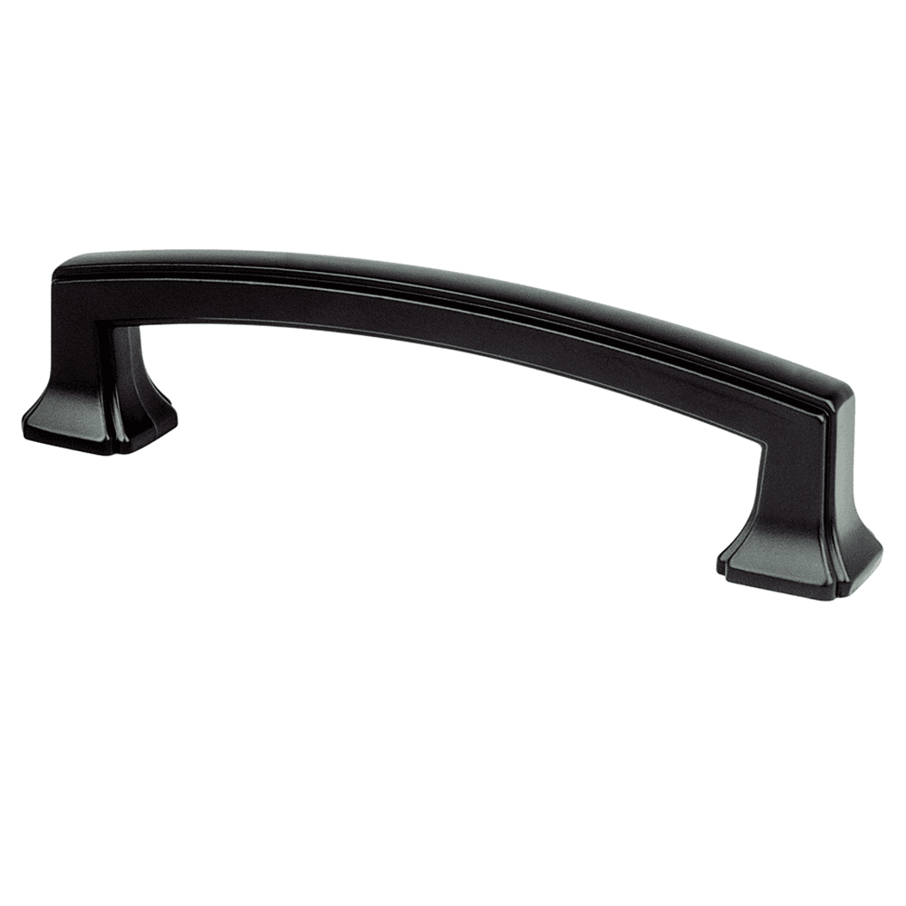 96mm Preferred Bar Pull, Matte Black, 4-13/32" Length