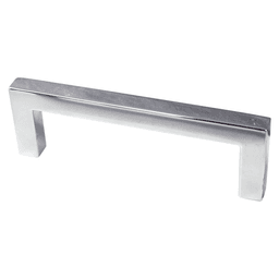 3-25/32" Premier Square Bar Pull, Polished Chrome
