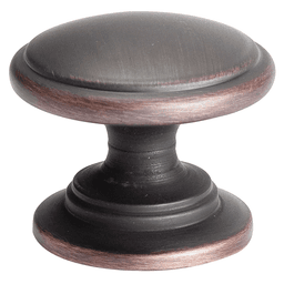 1-1/4" Premier Round Knob, Oil-Rubbed Bronze