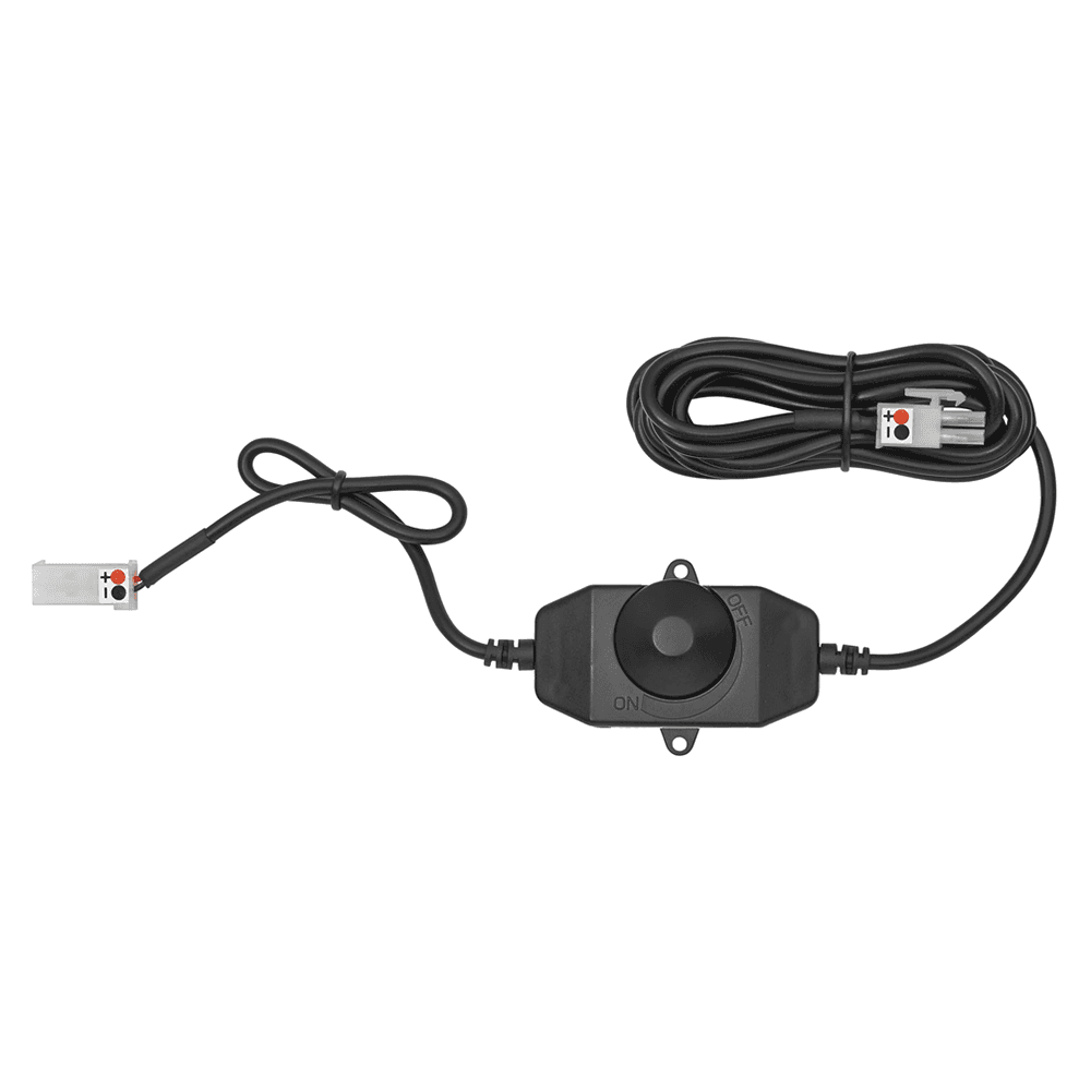 R156 48W Rotary Dimmer Switch, Ã¿2-1/2", Black