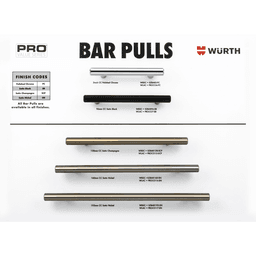 PRO T Bar Pulls Display Board