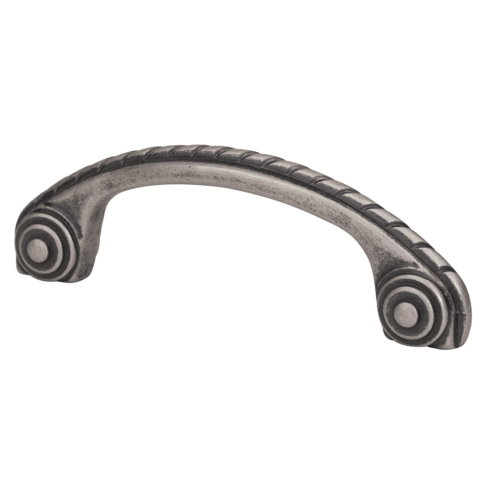 3" Select Rope Pull, Weathered Nickel