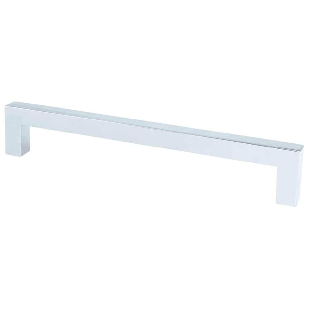 6-5/16" Square Pull, Polished Chrome