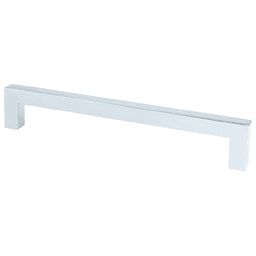6-5/16" Square Pull, Polished Chrome